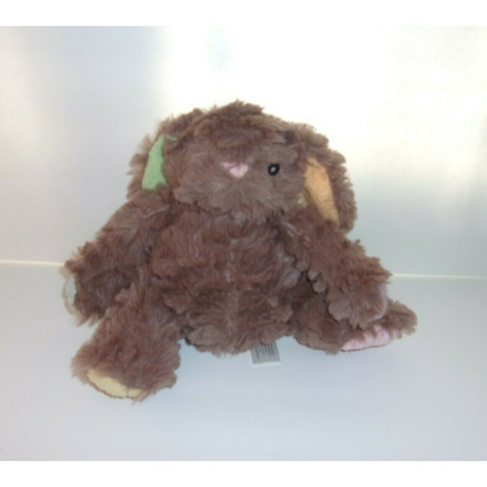 Animal Adventure Brown Bunny Rabbit Sewn Eyes Plush Easter 8"